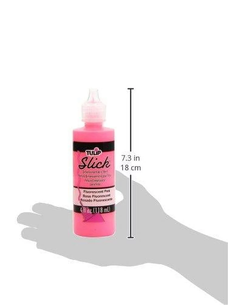 Tulip Slick Brown Dimensional Fabric Paint, 4 fl oz