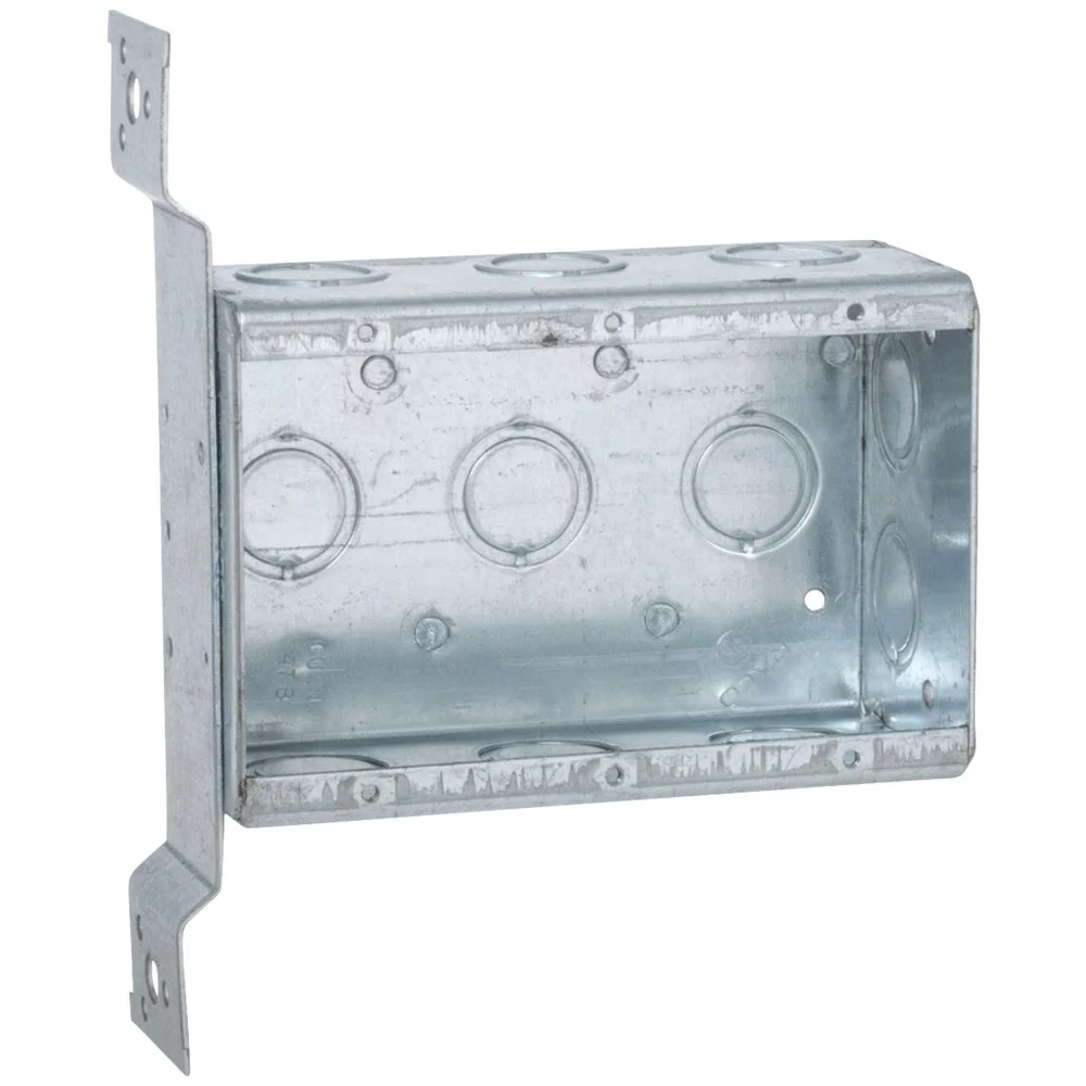 1PACK Raco 3-Gang Steel Drawn Wall Box