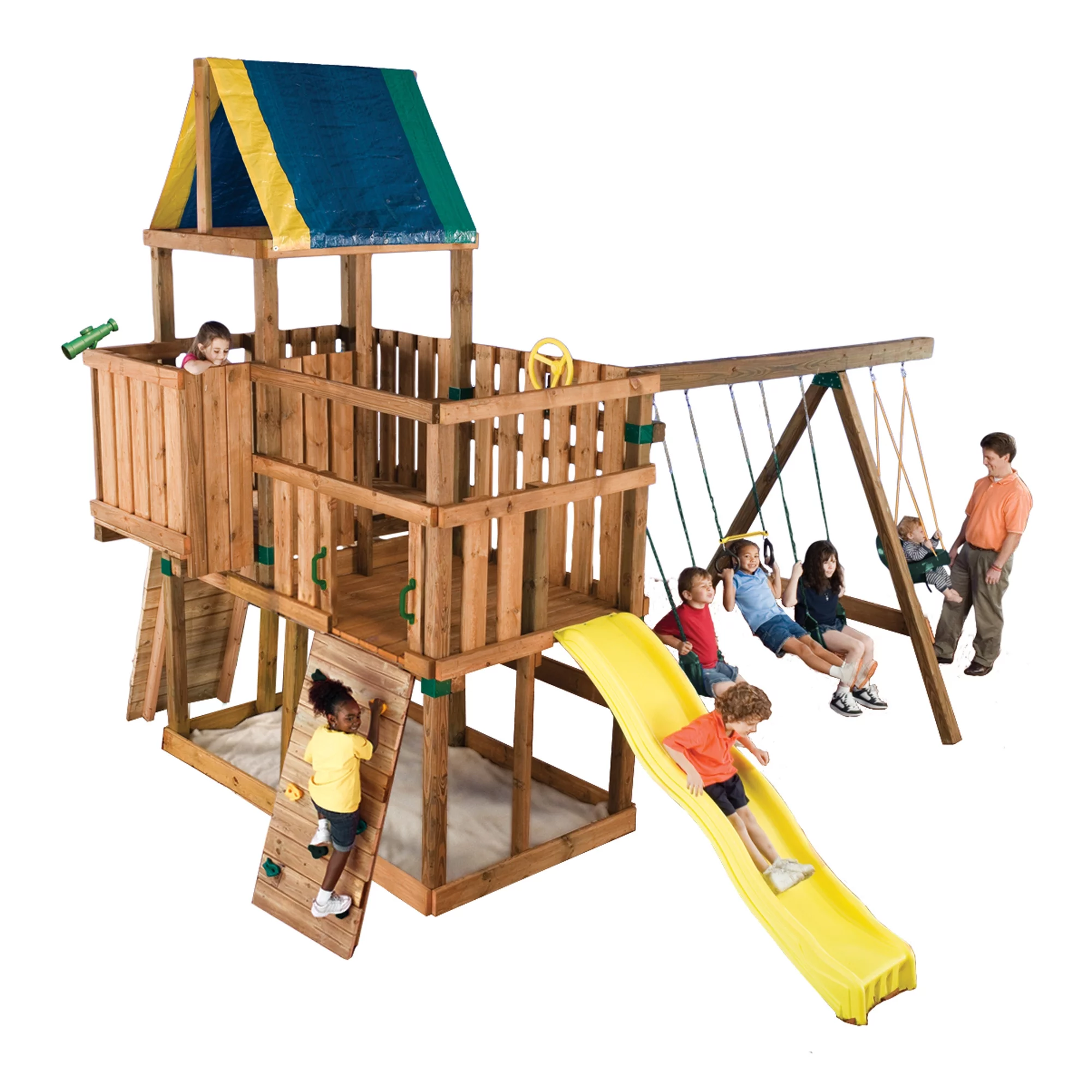 Swing N Slide Kodiak Swing Set Hardware Only Kit (wood and slide not included)