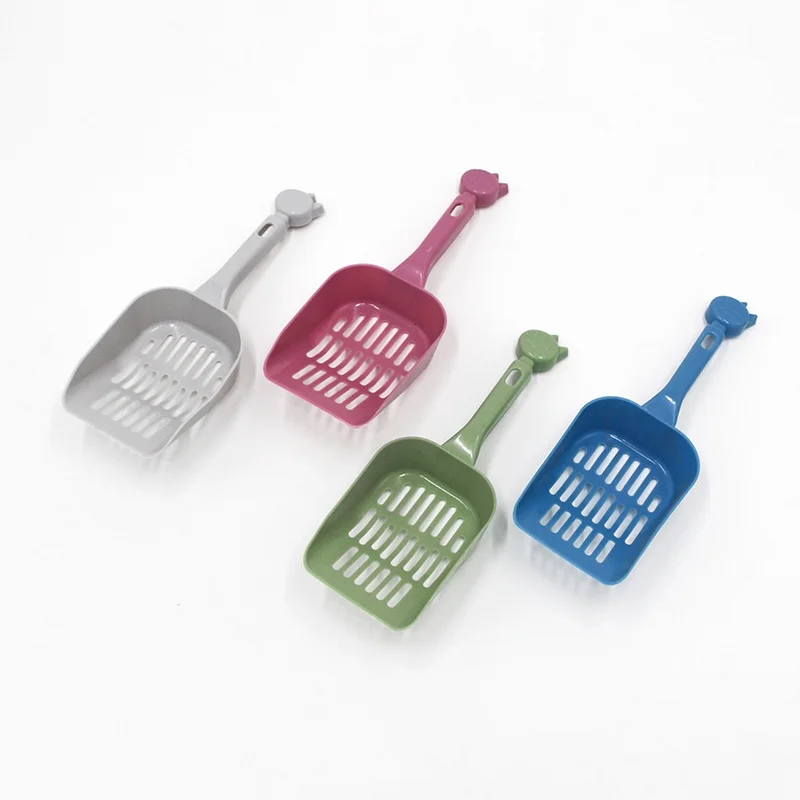 Pet Cat Litter Shovel Small Stainless Steel Pooper Scooper Scoop for Cats Kitten Rabbit Ferret Small AnimalsLitter Box Scooper Kitty Litter Scoop Metal Pet Litter Scooper for Pet Cage Cle