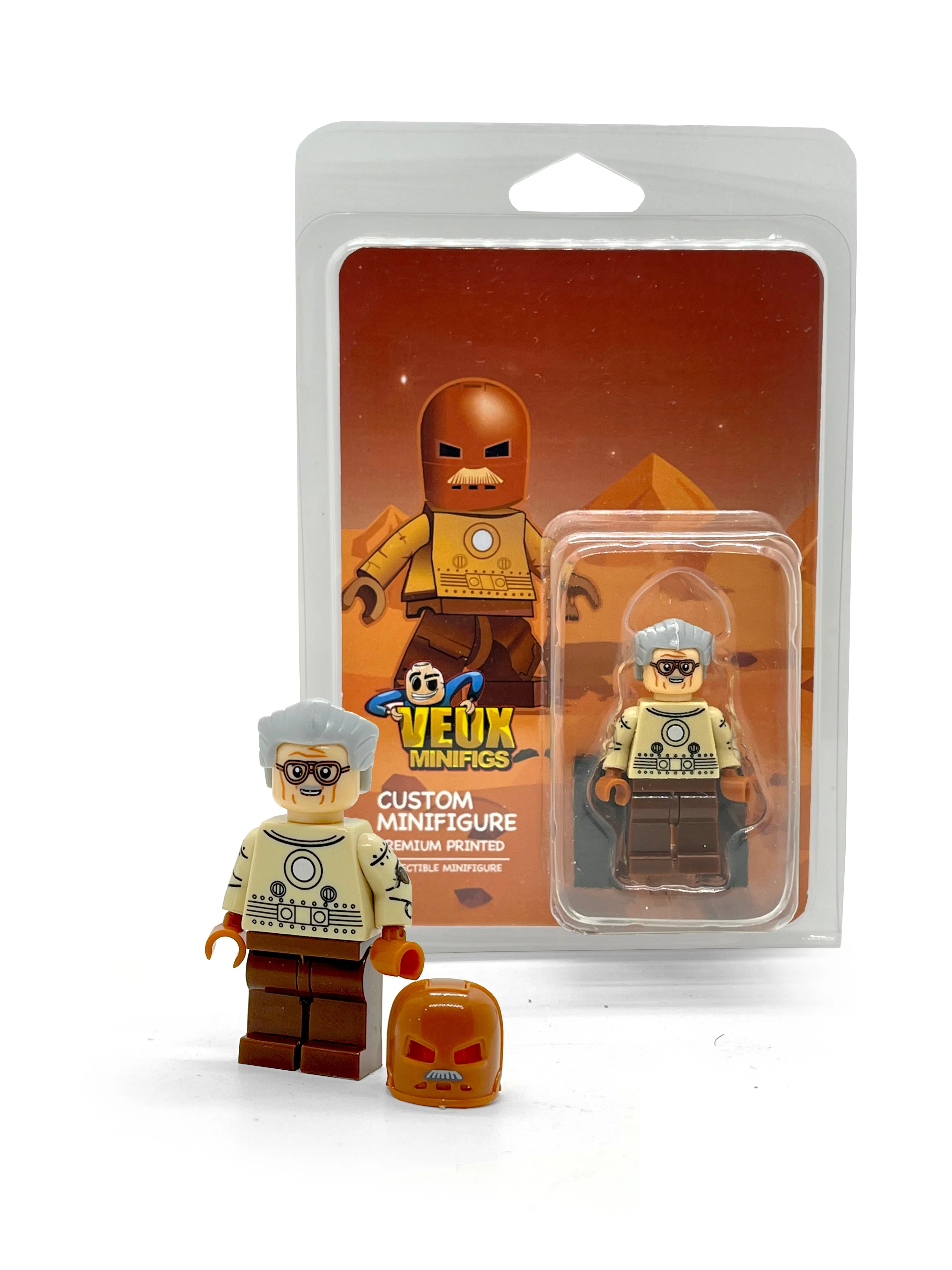 Stan Iron man Marvel Custom minifigure