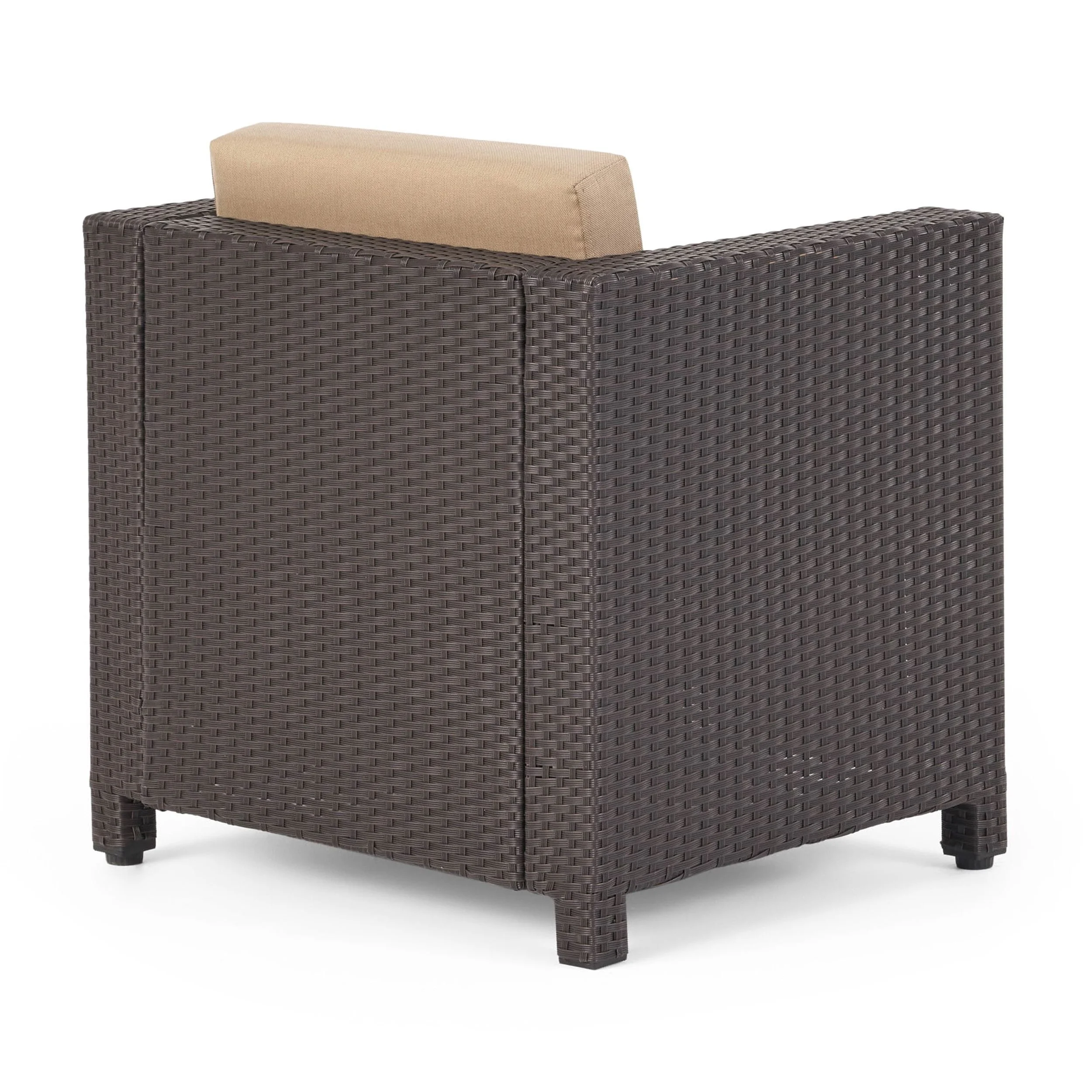 Modern Design,The Frame of The Sturdy and Durable Iron Chair Provides Durability and Robustness,Detachable Cushion,Has An Easy-to-use Zipper, Making It Easy To Clean and Replace,Puerta Club Chair Mp4