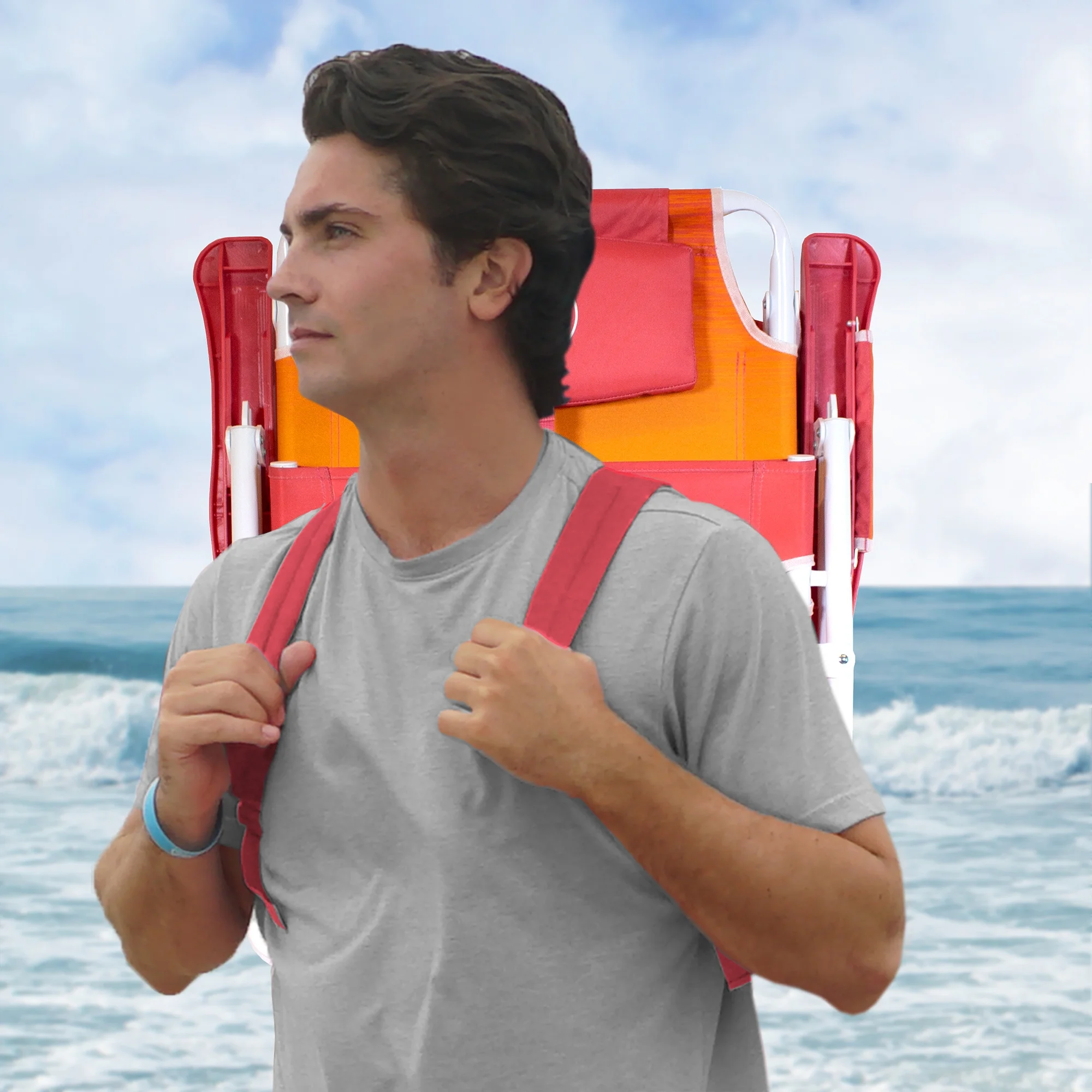 Body Glove Beach Chair Surf Ombre Sunset