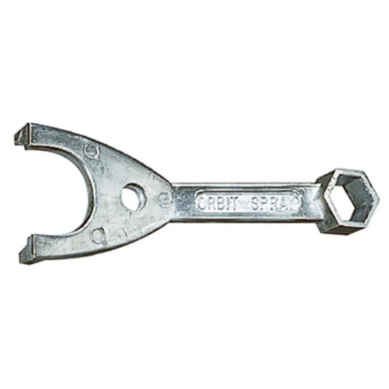 Orbit Underground 53027 Aluminum Head Wrench- 6.25 x 2.38 x 1 in.