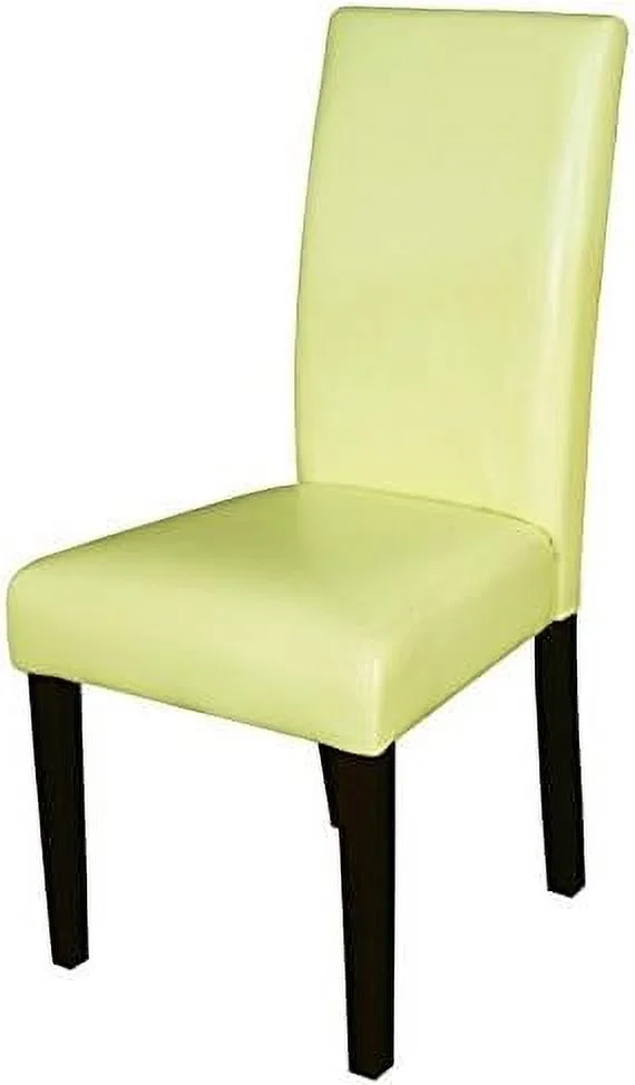 TJCGDTY Villa Faux Leather Dining Chairs  Boysenberry