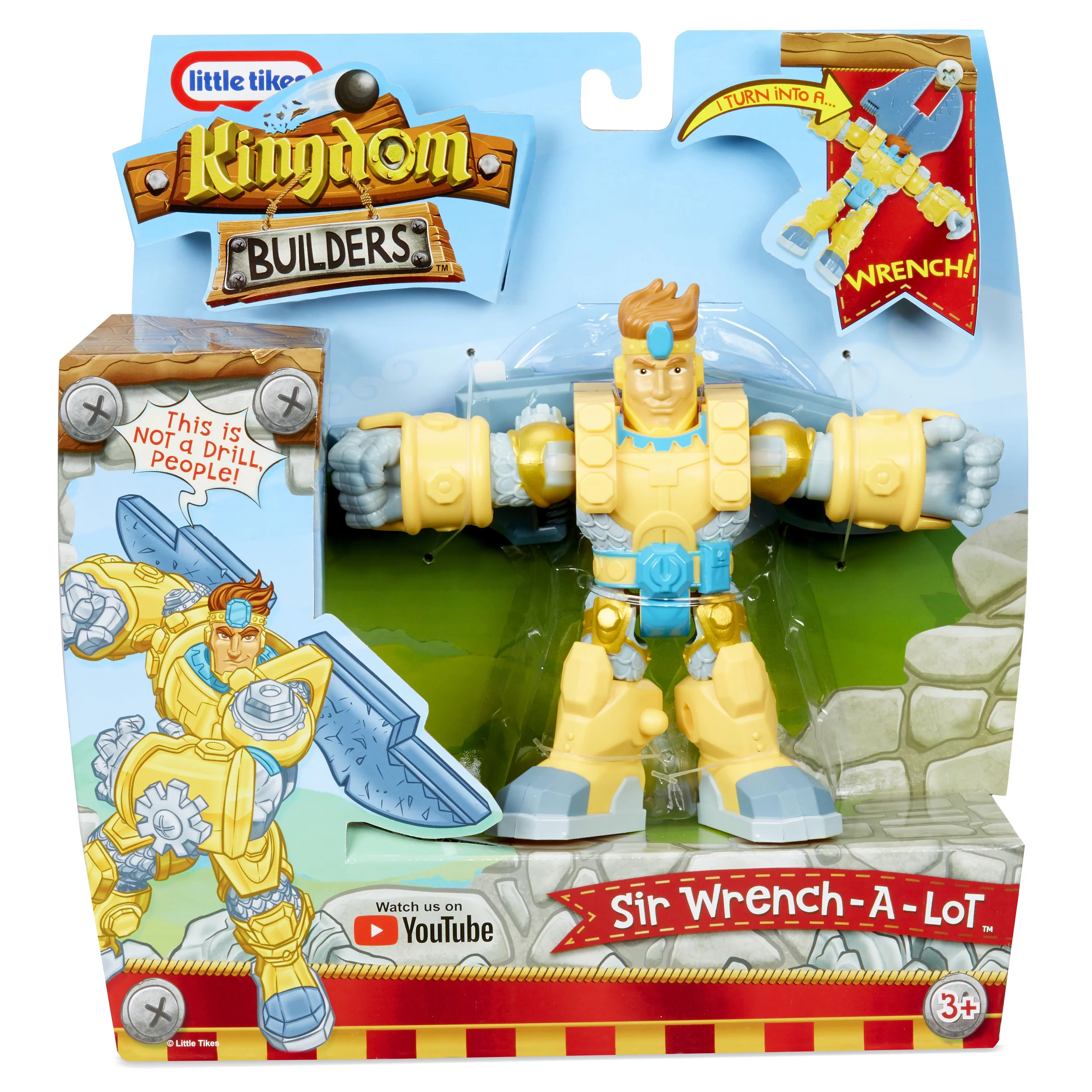 Little Tikes Kingdom Builders- Sir Wrench-A-Lot
