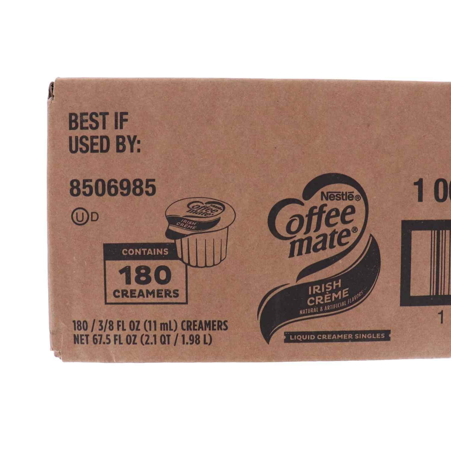 Coffeemate, Creamer Tubs Irish Cream, Count 180 (0.375 oz ) - Coffee Creamer / Grab Varieties & Flavors