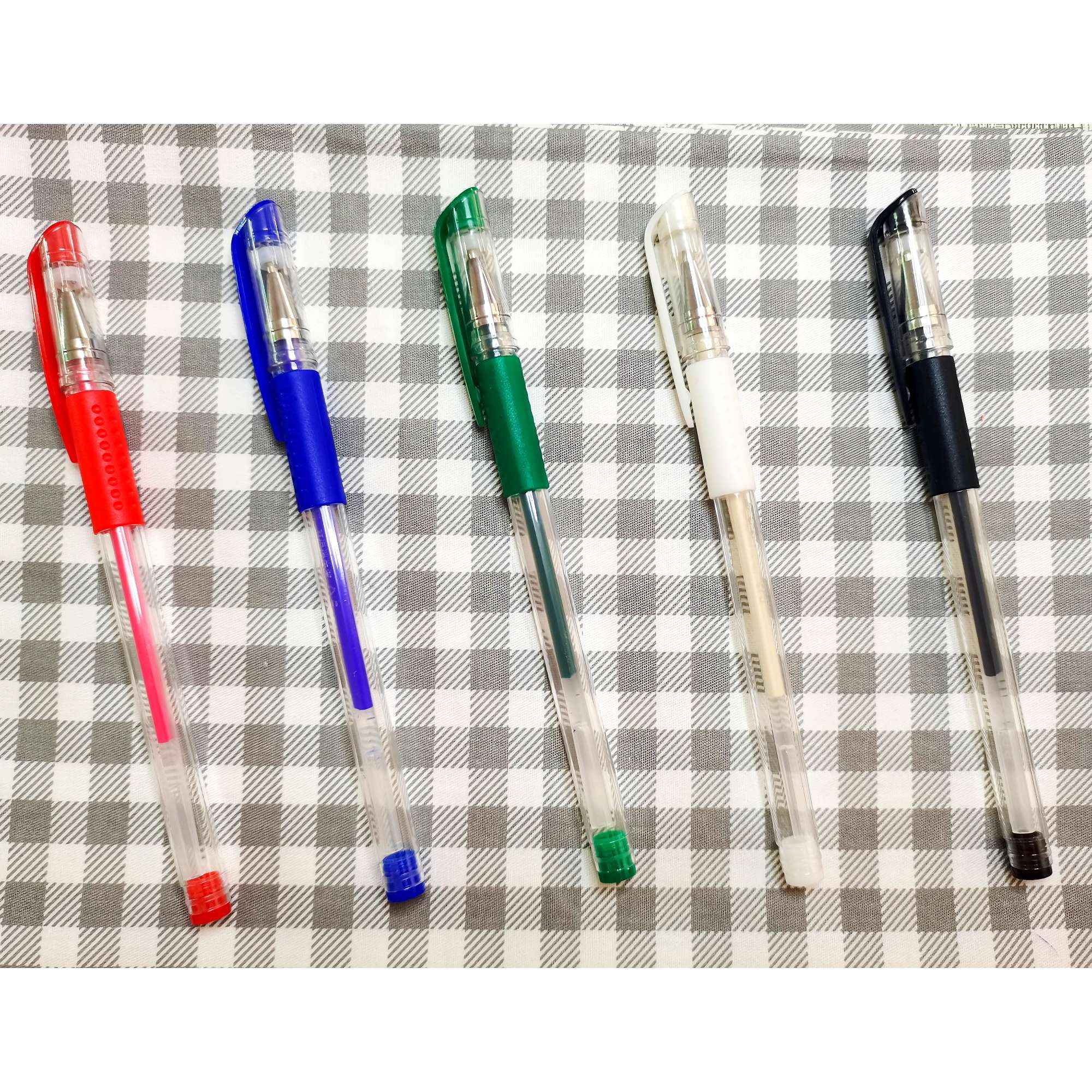 Sew Mama Heat Erase Fabric Marking Pens with 10 Free Refills for Quilting Sewing, 5 Colors Assorted Pack(White, Black, Red, Green, Blue)