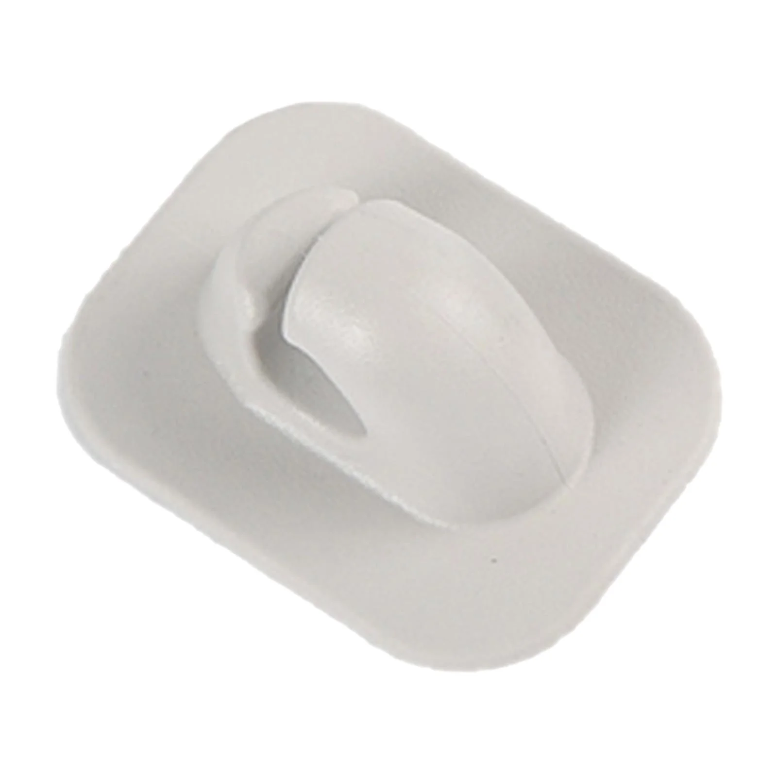 kesoto 2xKayak Paddle Holder Clip Replacement Deck Mounted for Marine Inflatable Boat Gray White