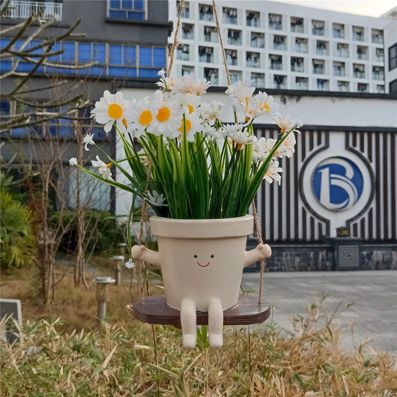 Plant Pot Unique Cute Flower Pots For Succulents Novelty Planter Holds Small Plants Funny Expression Indoor Plant Pot For Plants Lover