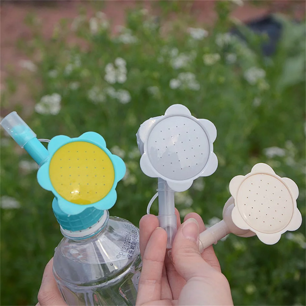 2 In1 Sprinkler Nozzle Flower Waterers Bottle Watering Potted Plant Waterer