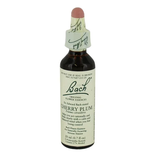 Bach Original Flower Essences For Nervous Tension, Cherry Plum 0.7 Oz