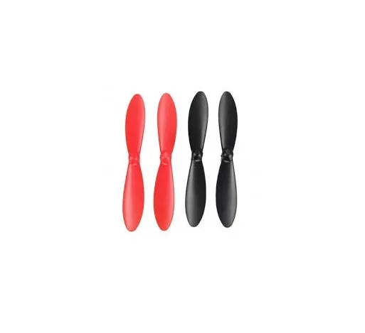 HobbyFlip Propeller Blades Props Rotor Set Main Blades Black and H107-A35 Compatible with Walkera QR Ladybird