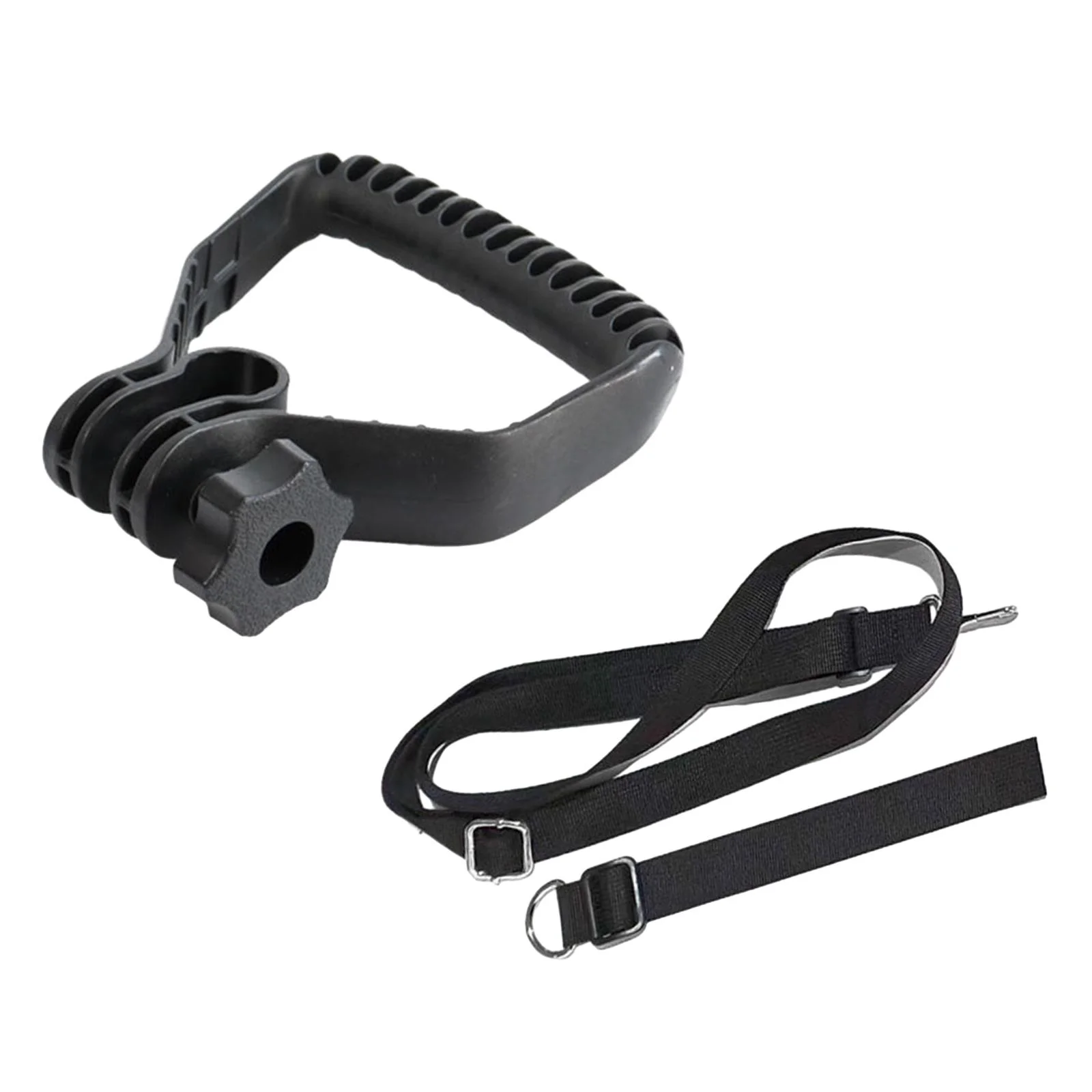 Colaxi Brush Cutter Replacement Handle with Ergonomic Universal Non-Slip Shoulder Strap Accessory for Lightweight Backpack Lawn Mower