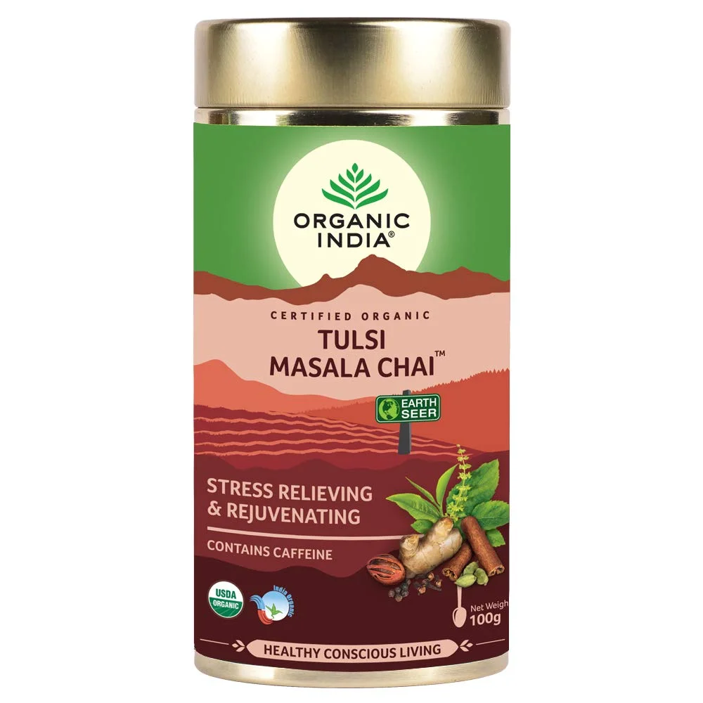 Organic India Tulsi Masala Tea 100 gm