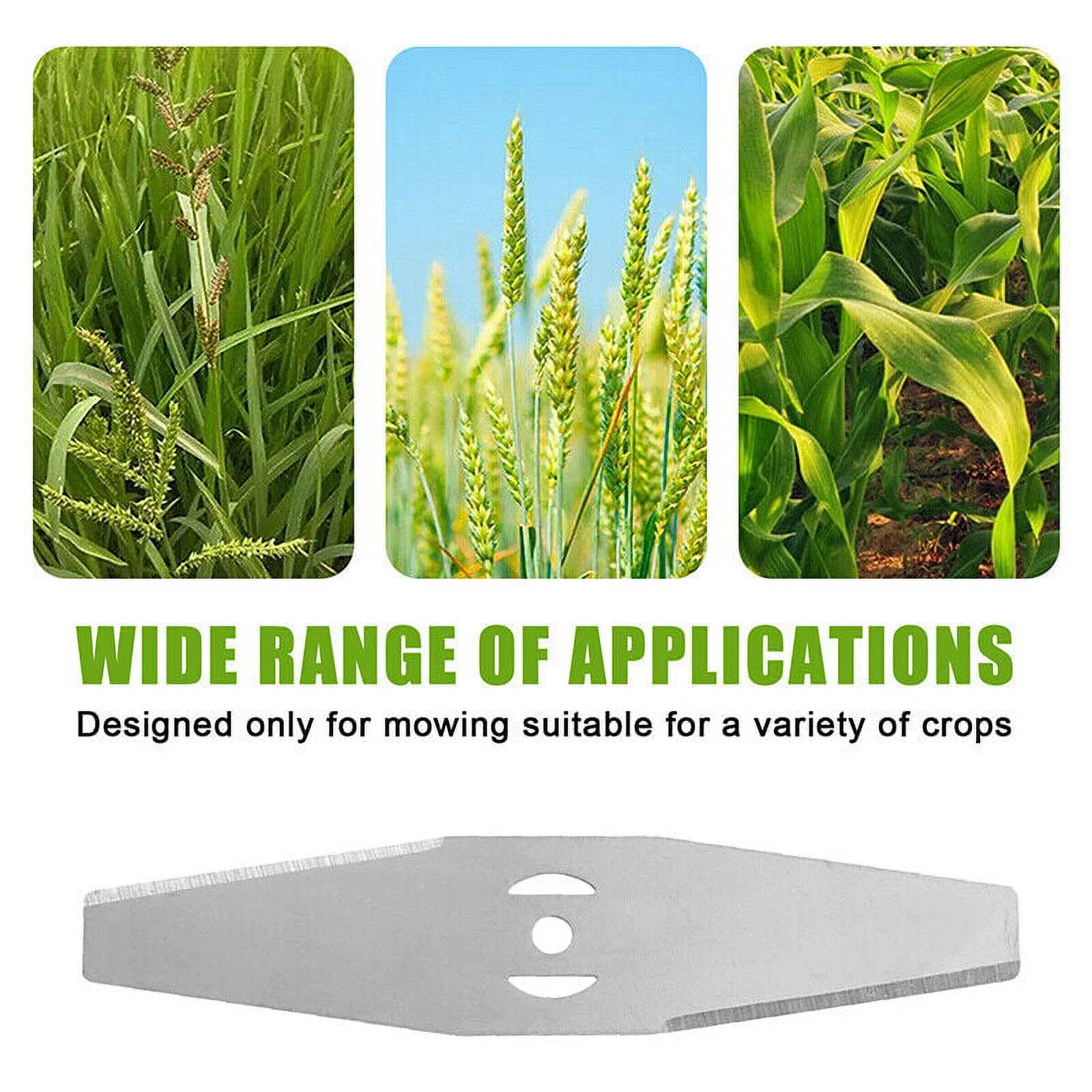 5PCS Blade Grass Trimmer Brush Cutter Head Metal Garden For Lawn Mower Strimmer 6