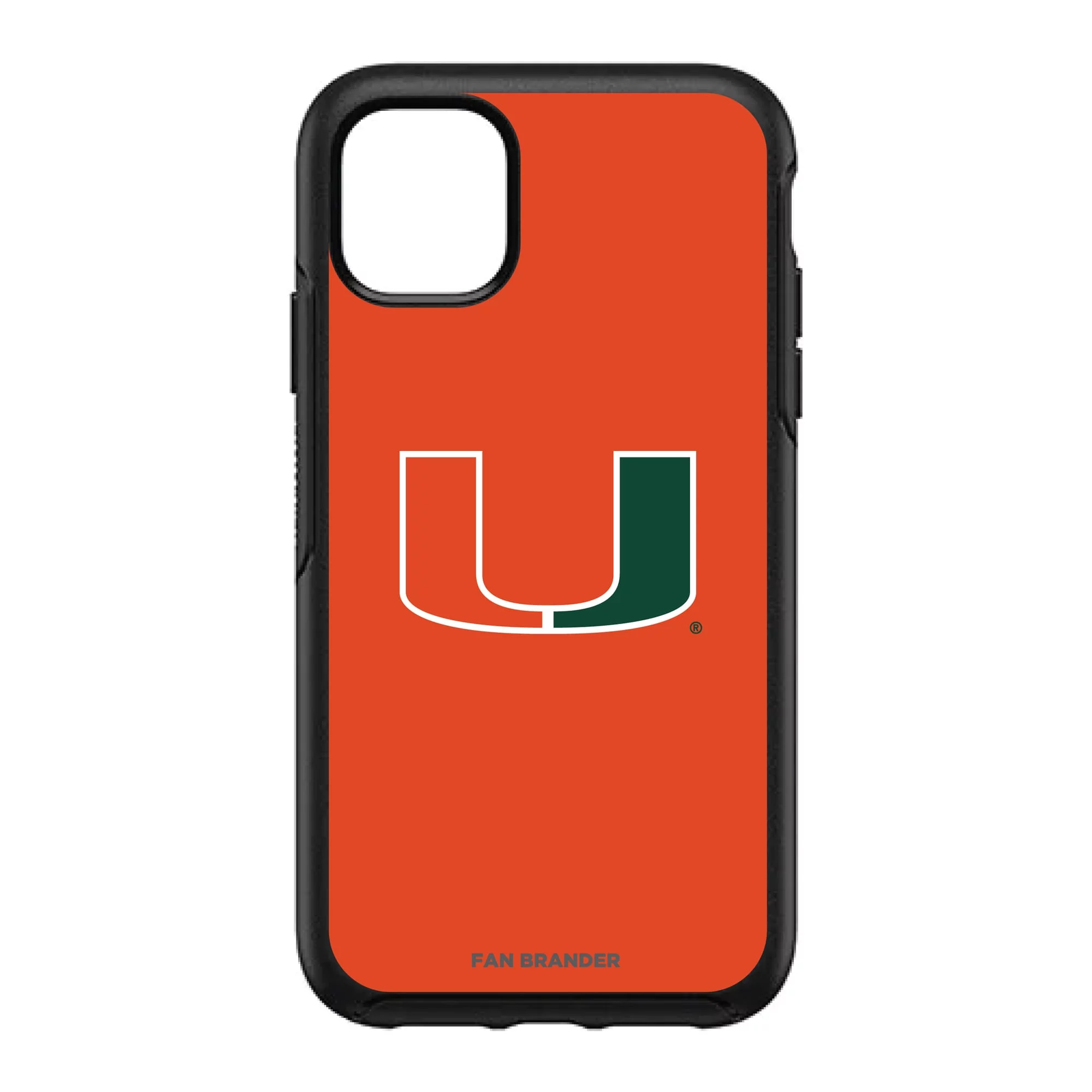 OtterBox Miami Hurricanes Primary Logo Team Color iPhone Symmetry Case
