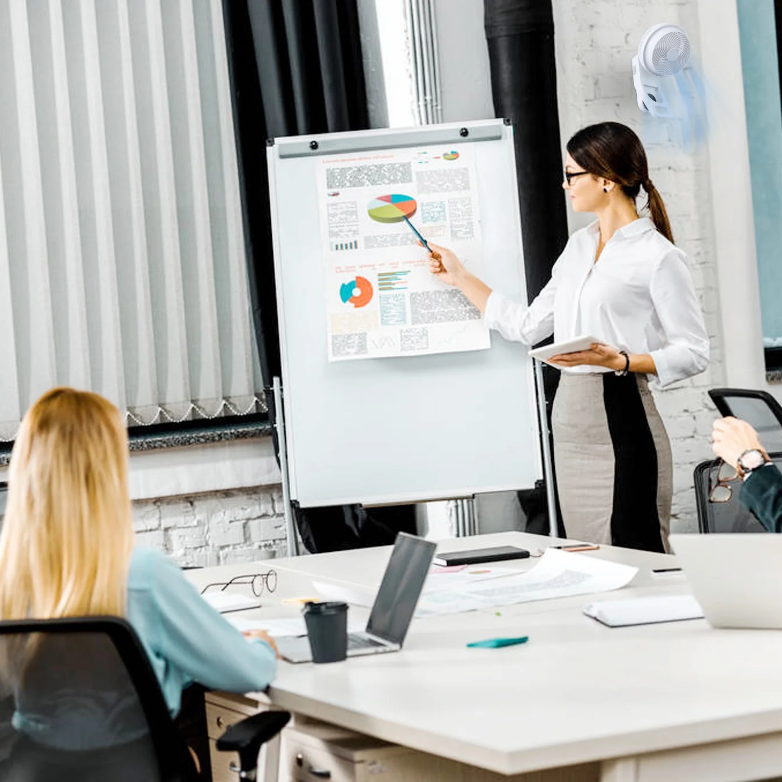 Versatile 7-inch Wall Mount Fan - Remote Control Convenience