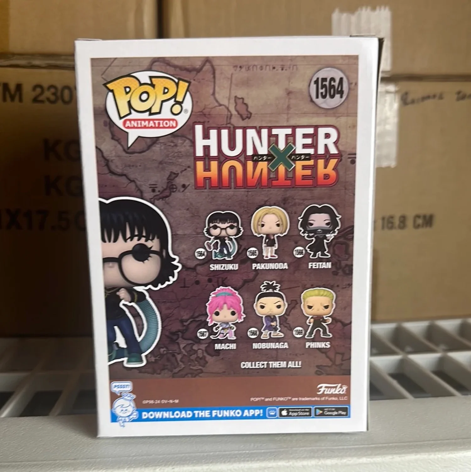 Funko Hunter x Hunter POP! Animation Shizuku with Blinky Vinyl Figure