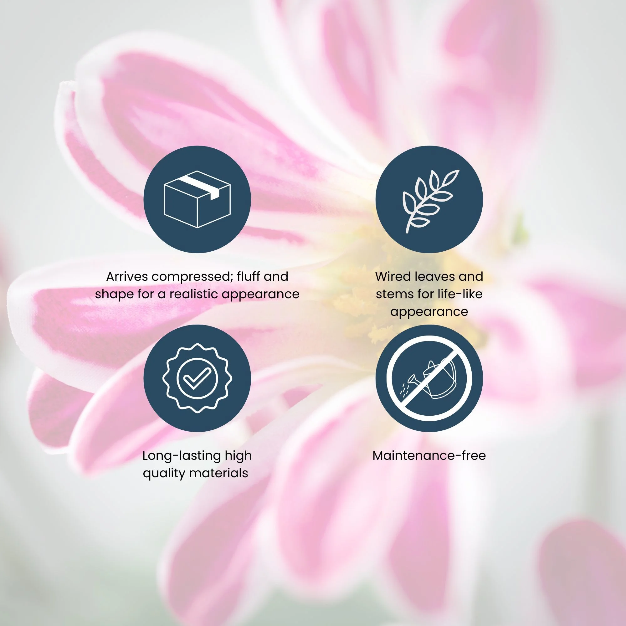 Sullivans Artificial Lavender Drop Swag Bush 32