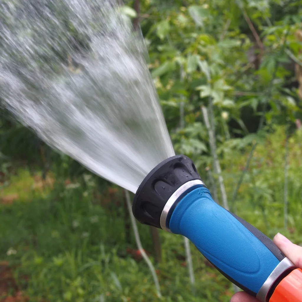 Automatic Irrigation Hose with Timer (12) Garden Hose Nozzle Water Spray High-Pressure Spray Nozzle Sprinkler Adjustable