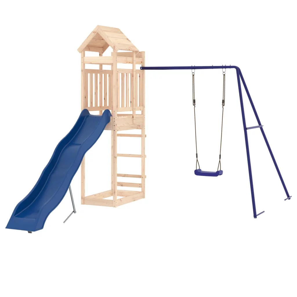 Anself Playset Solid Wood Pine