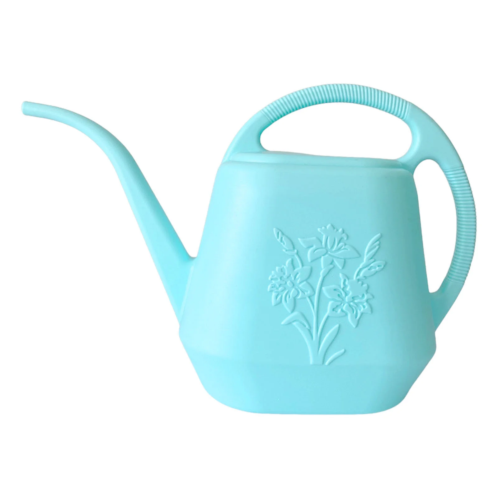 GuLuBin Watering Can 2 Watering Can Watering Can 1 Gallon Long Spout Watering Can Flower Patterns Indoor Watering Can with Comfortable Handle Watering Can for Garden Green