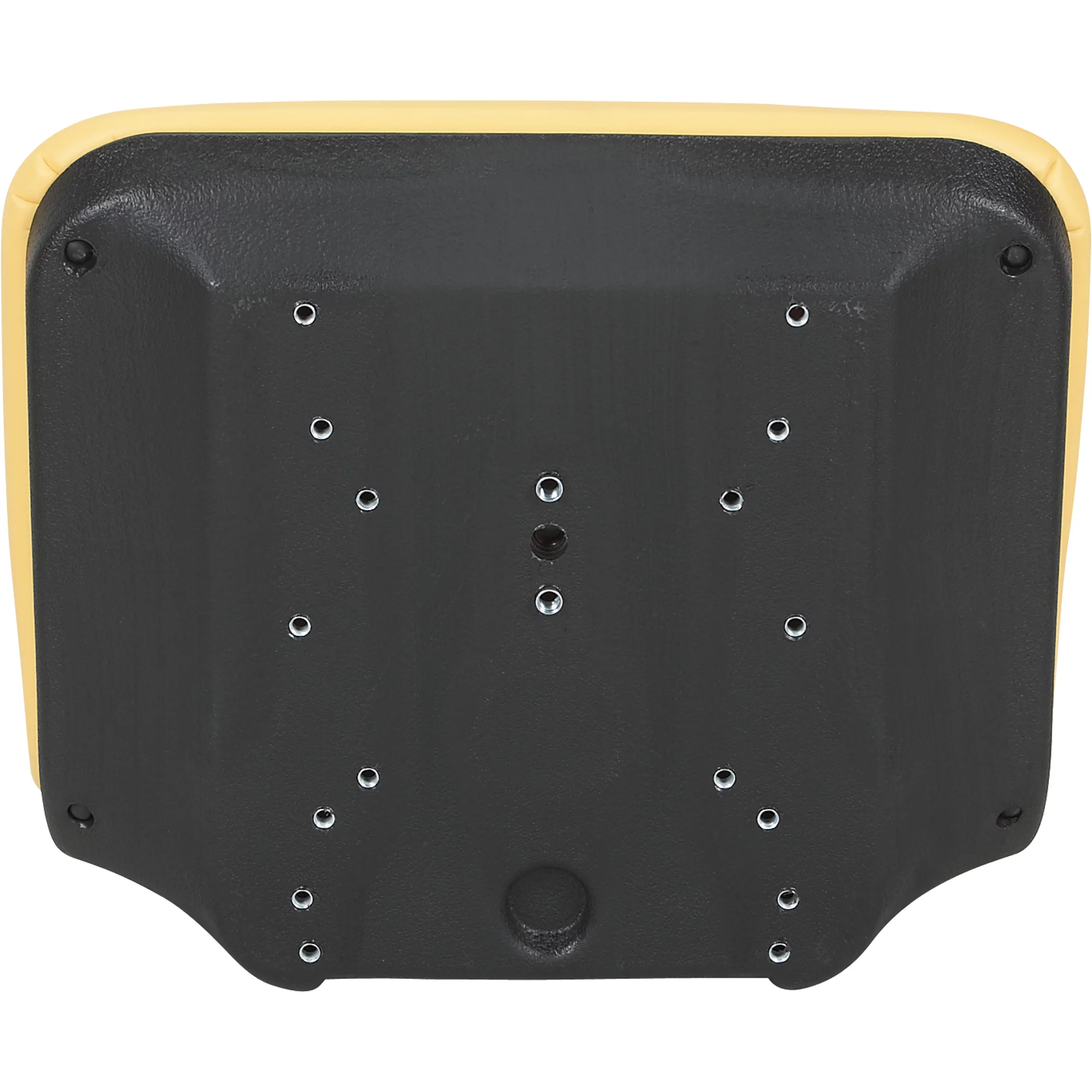 A & I Deluxe Mid-Back Utility Lawn Mower Seat - Yellow, Model# TM555YL