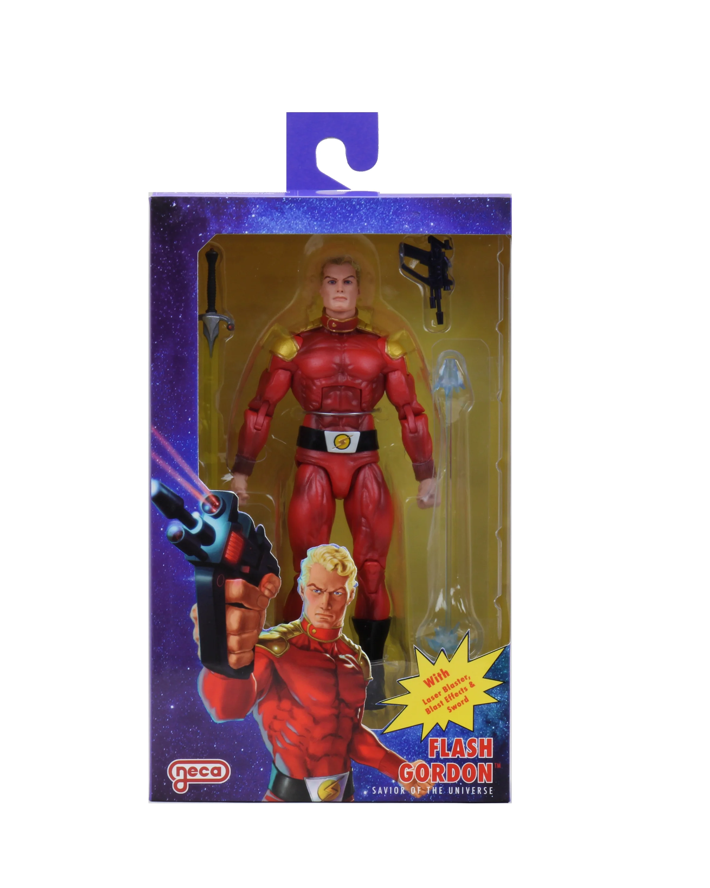 King Features – Defenders of the Earth Series - Flash Gordon - 7” Scale Action Figure