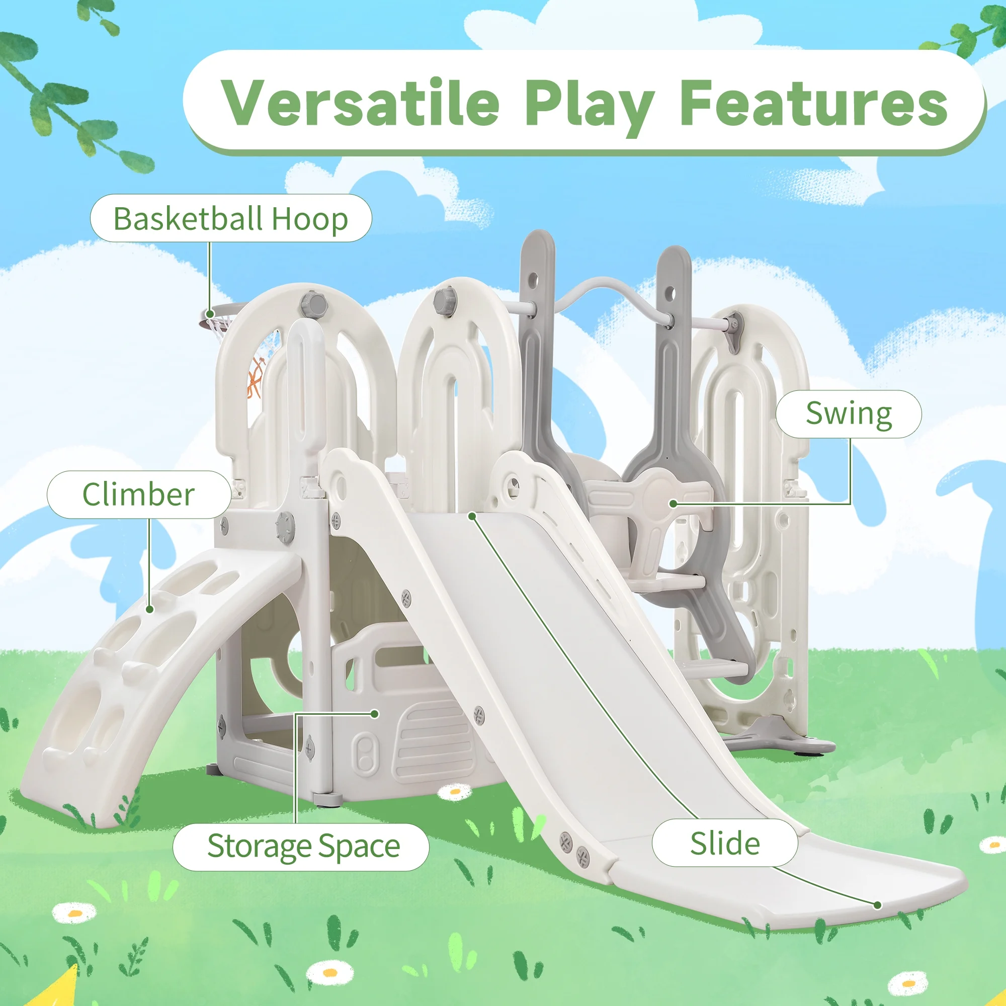 5-in-1 Playground Set 