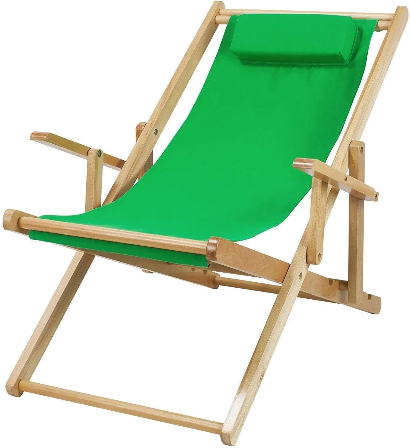 Sling Chair, Green Canvas
