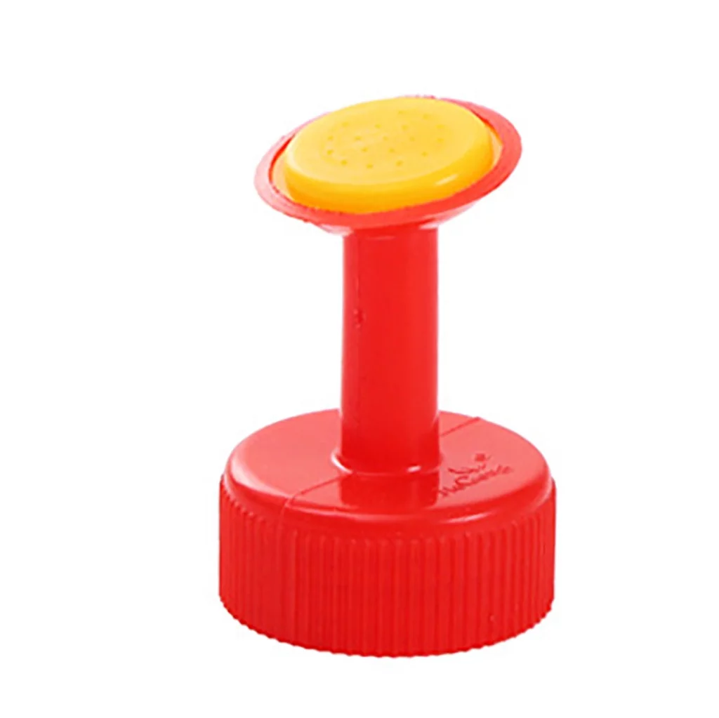 Wendunide Water Sprinklers Bottle Top Watering Garden Sprinkler Water Seedlings Irrigation Small Nozzle Red