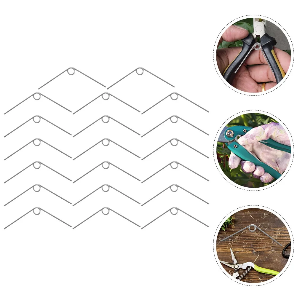 Jibingyi 20pcs Trimming Spring Gardening Shears Spring Pruning Shears Part Garden Pruner Tool
