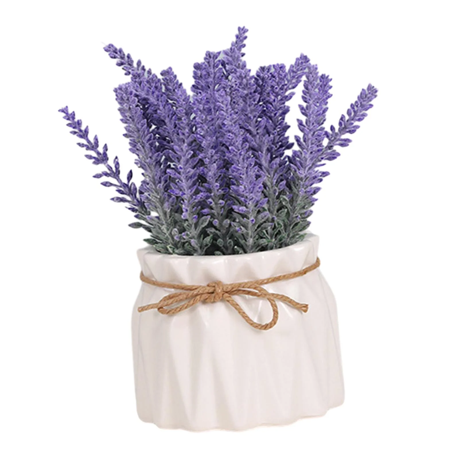 flameer Lavender Potted Plant Decoration Arrangement Flower Flower Pot Simulation Plants B