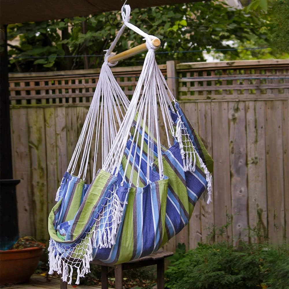 Vivere Brazilian Hammock Chair, Oasis