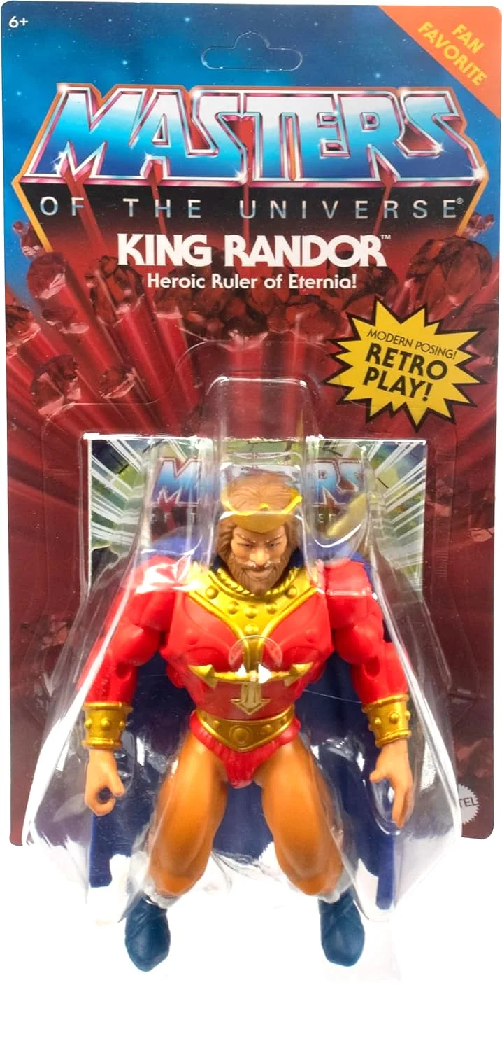 Masters of the Universe Origins Action Figure, King Randor Collectible