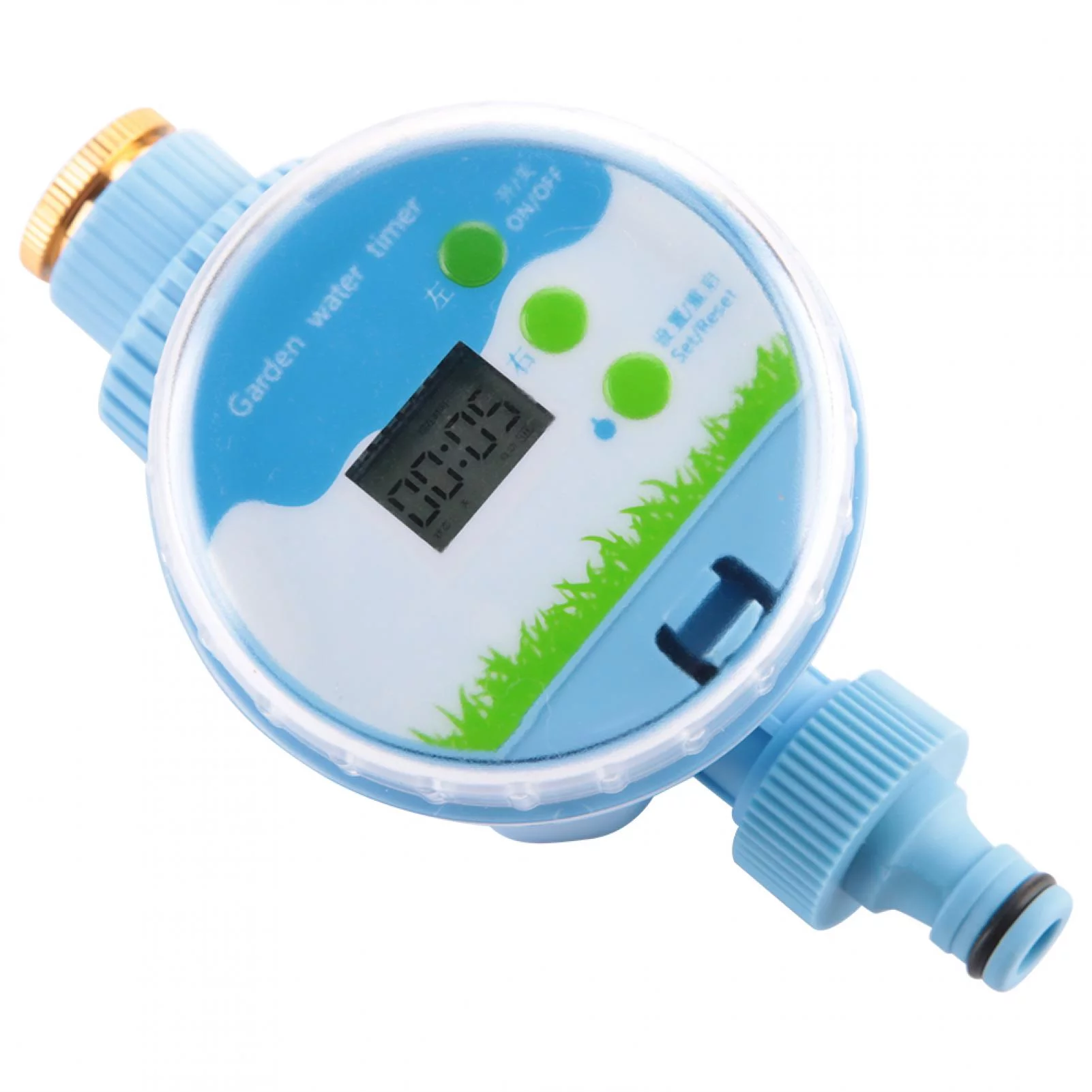 ZPSHYD Garden Irrigation Timer, Electronic 360° Rotating Automatic Garden Irrigation Timer Intelligent Flowers Watering Control