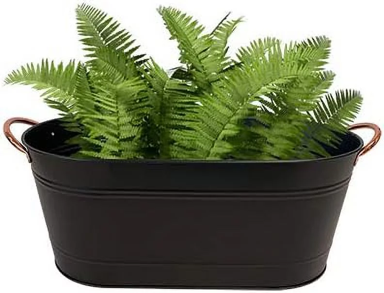 Bci Washtub Planter 16 16IN,Black,81429