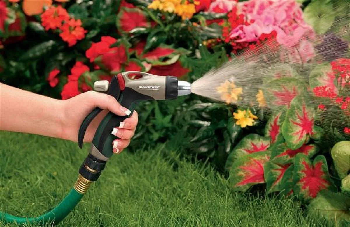 Orbit 7015341 Signature Series Adjustable Jet Stream Metal Hose Nozzle, Multi Color