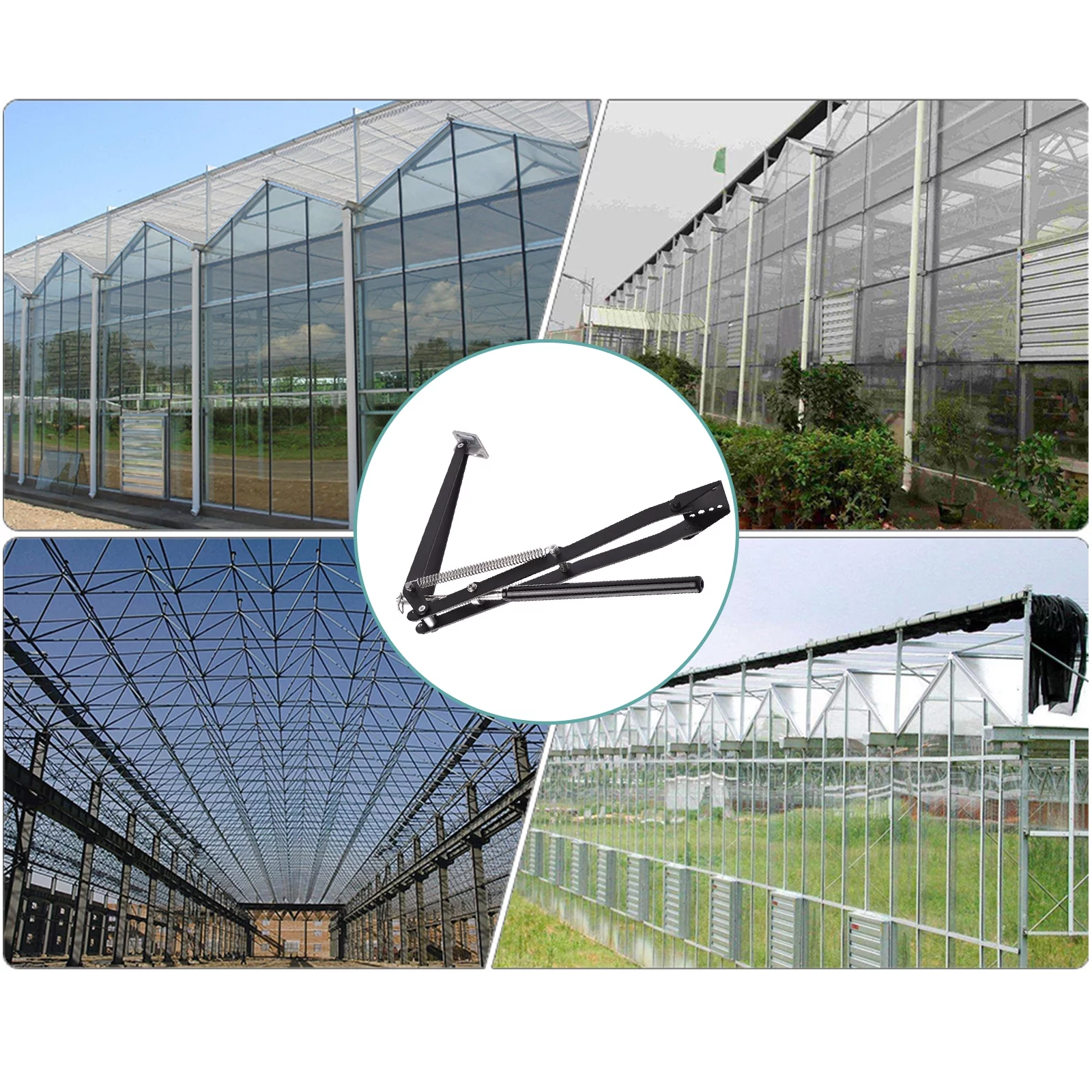 ammoon Easy to Install Auto Vent Opener, Temperature Adjustable Greenhouse Window Opener