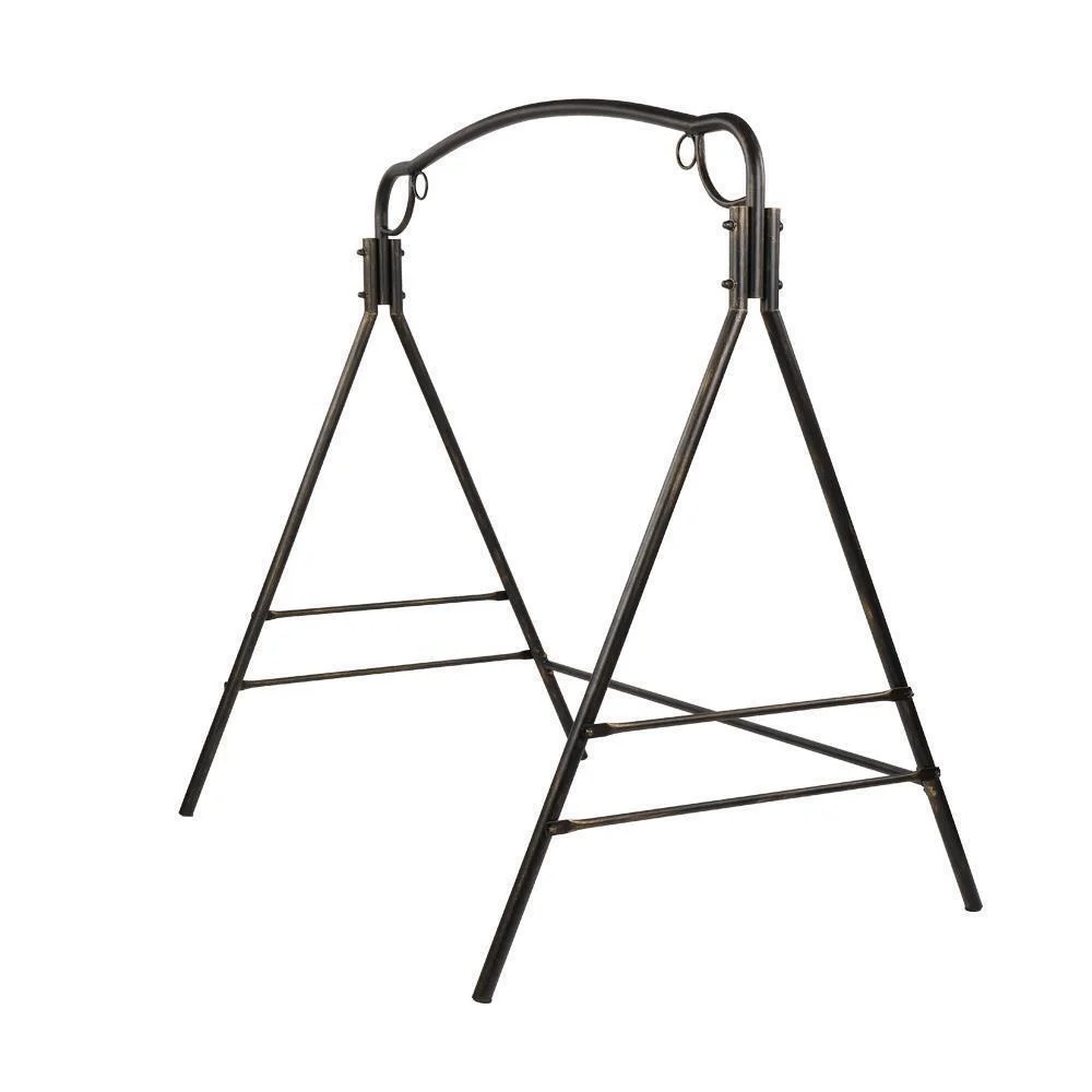 New Swing Frame Metal A Frame Swing Set Heavy Duty Metal Swing Stand US SHIP