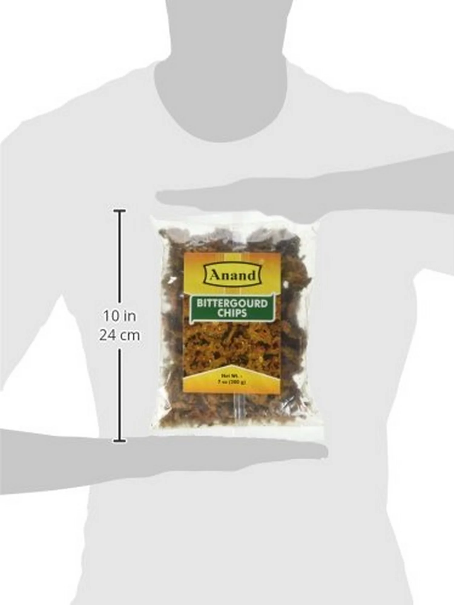 Anand Bittergourd Masala Chips - 200 Gm (7 Oz)