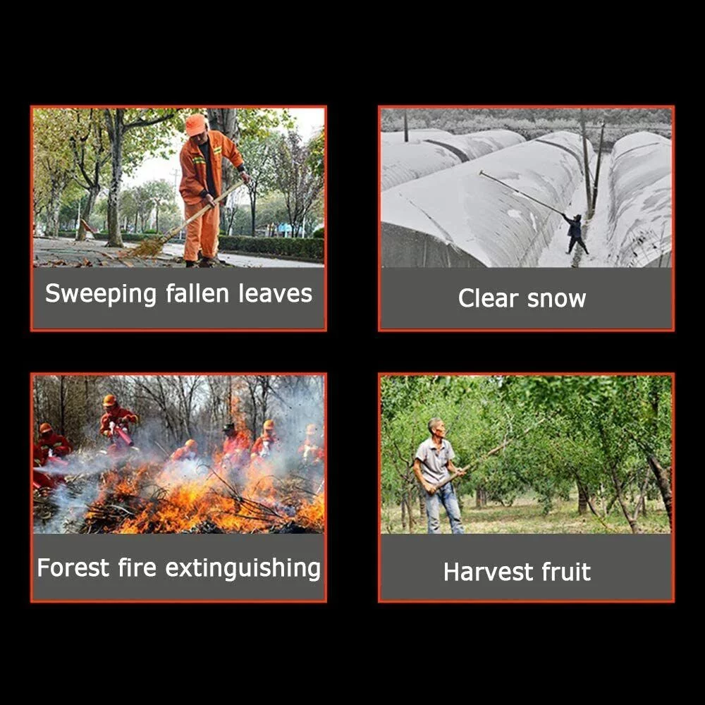 42.7cc 2 Stroke Commercial Gas Powered Grass Lawn Blower Backpack Leaf Blowing Machine