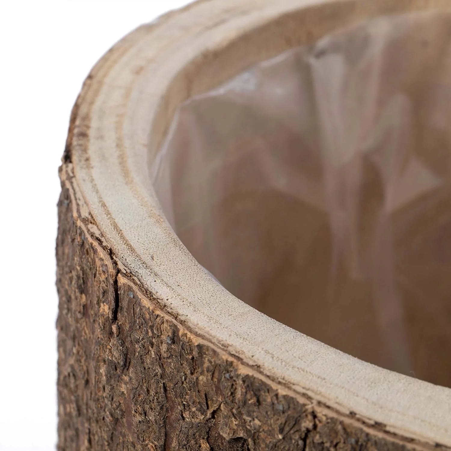 Wooden Stump Tree Branch With Succulent Planter Pot Flower Shelf