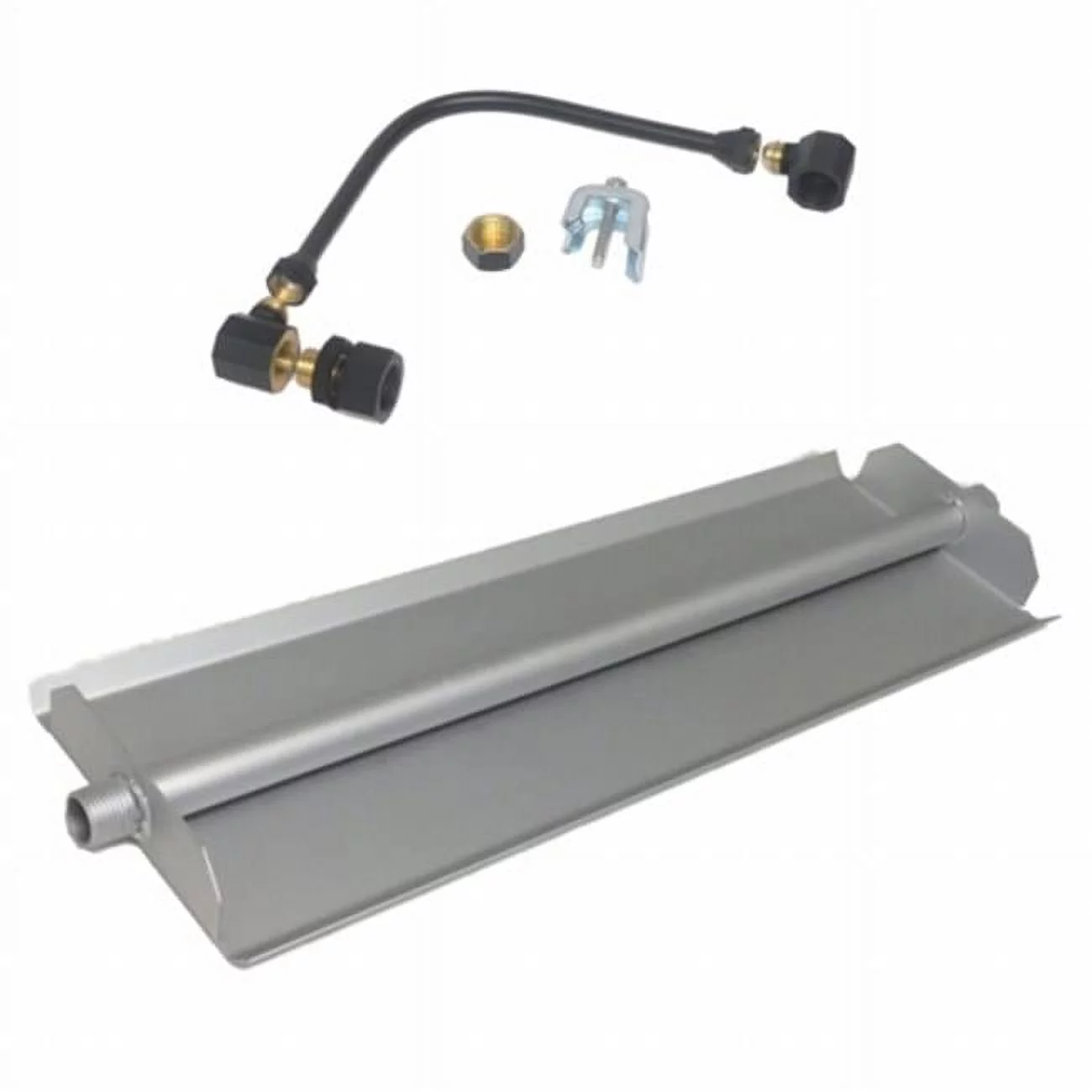 Tretco  24 in. Powder Coated Linear Burner Pan Kit - Liquid Propane