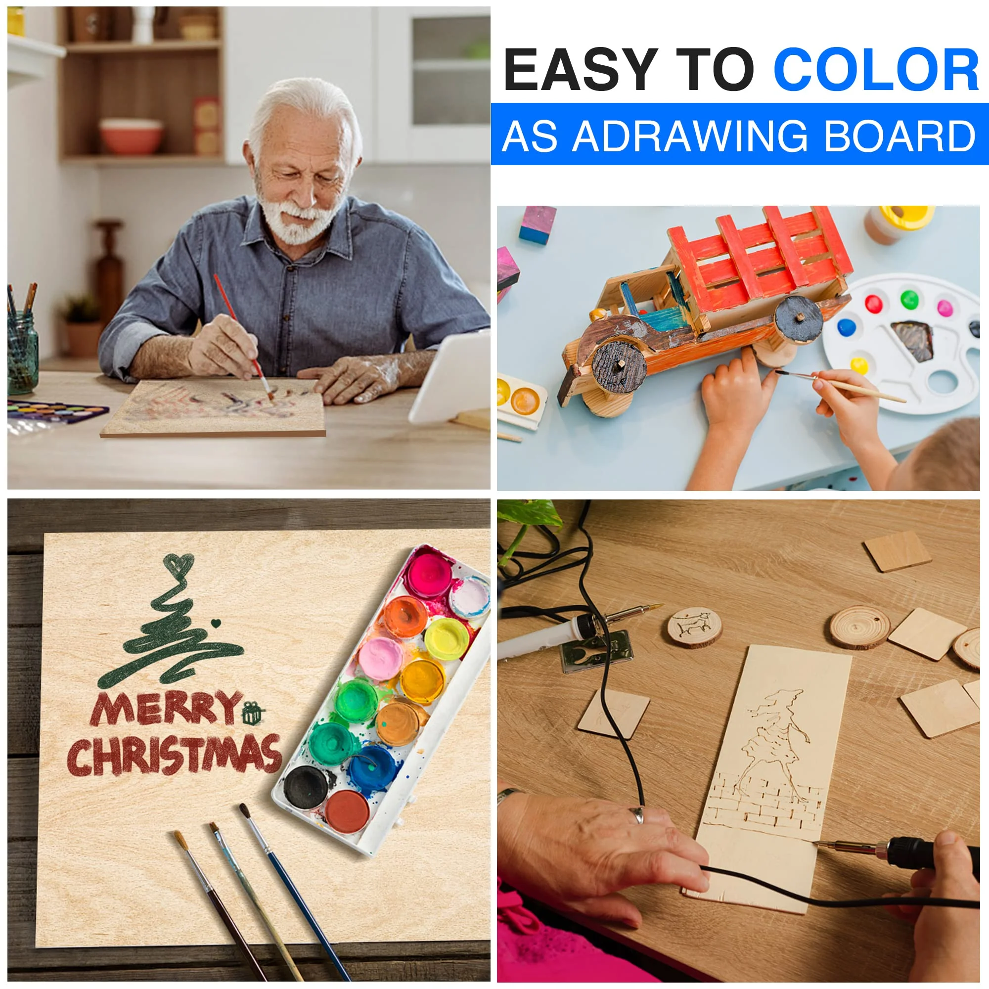 DIYMAG 30 Pack Basswood Sheets 12