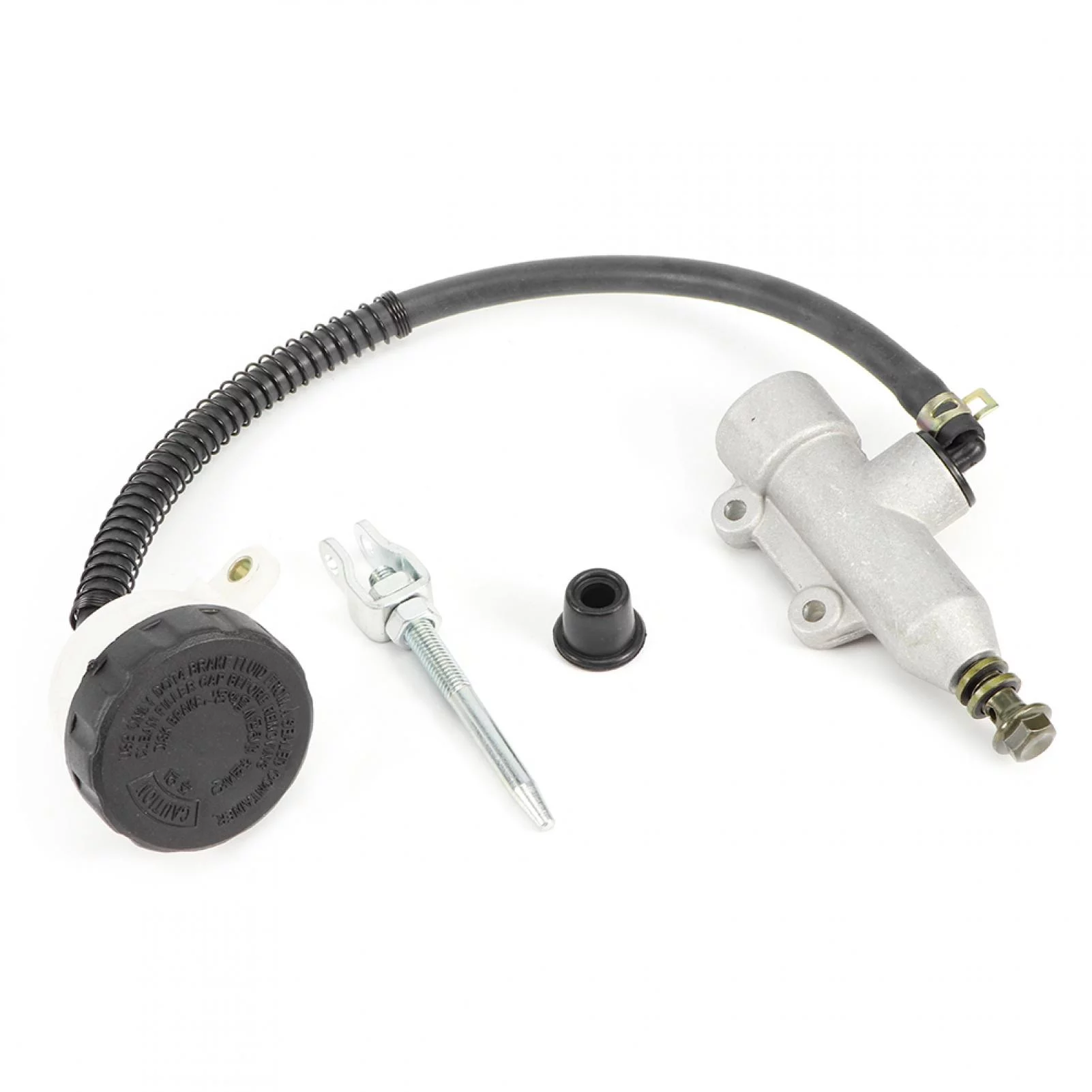 Goldmeet Hydraulic Brake Pump Rear Foot Master Cylinder Pump Fit for KAZUMA Jaguar 500 500cc STELS 500GT ATV UTV PARTS