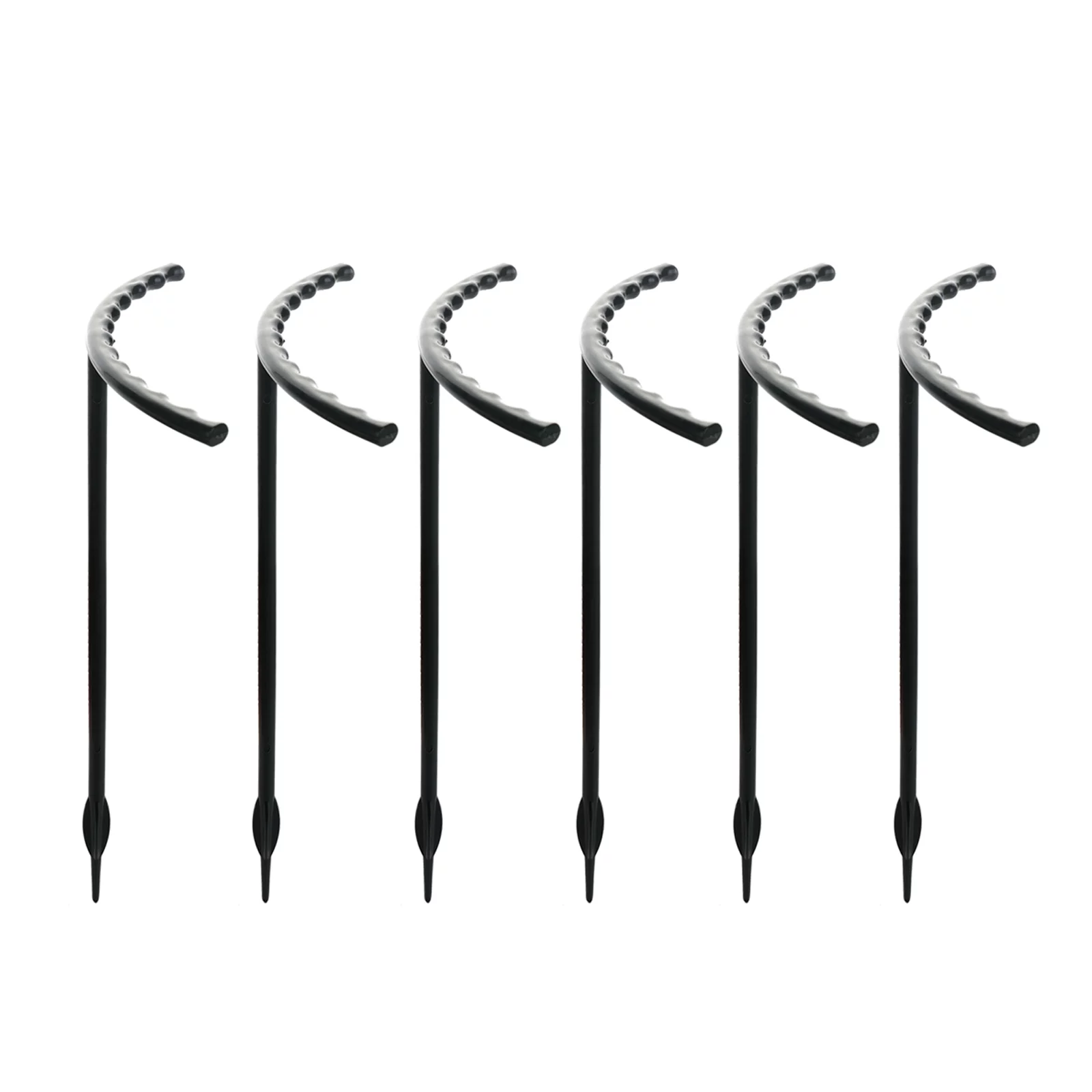 Plant support garden flower support piles, semi-circular plant support rings, plastic plant cages, flower pots, climbing grids for small plants, flowers, and vegetables (