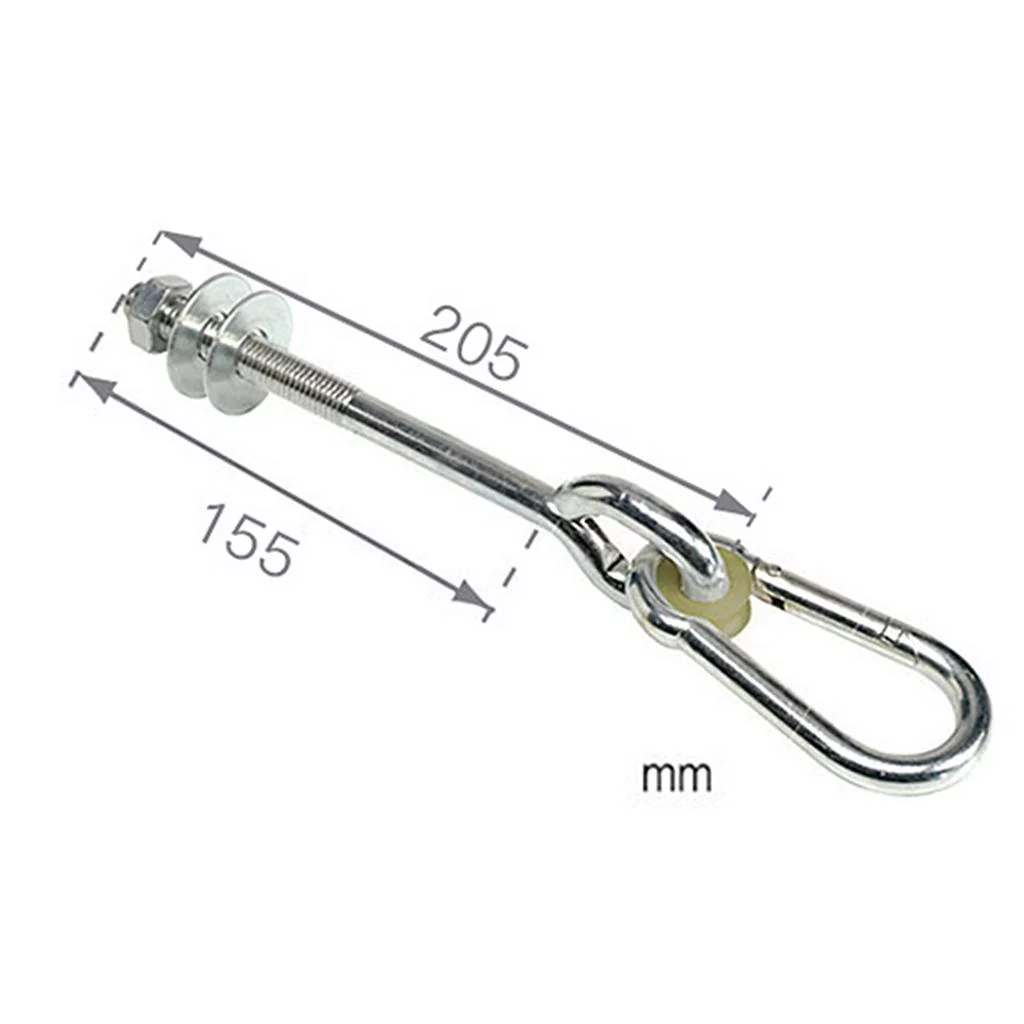 Swing Wire Hook Playset Playground Yoga Seat Lock Ceiling 205mm