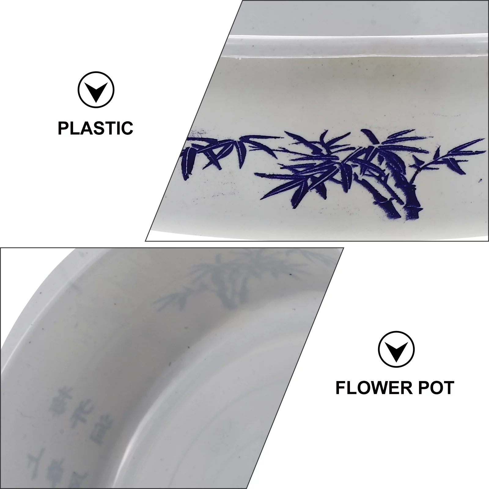 10pcs Plastic Water Lily Flowerpots Daffodil Hydroponic Planting Flowerpots